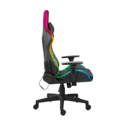 Gaming chair with colorful backrest on a white background
Geyming kreslo XtrikeMe GAMING GC907