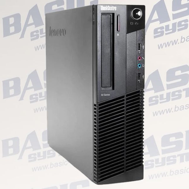 Lenovo ThinkCentre M82 Компютър втора употреба - CPU I5 3550 - 3.30 GHz, 8GB RAM, 500GB HDD, HD Graphics 2500