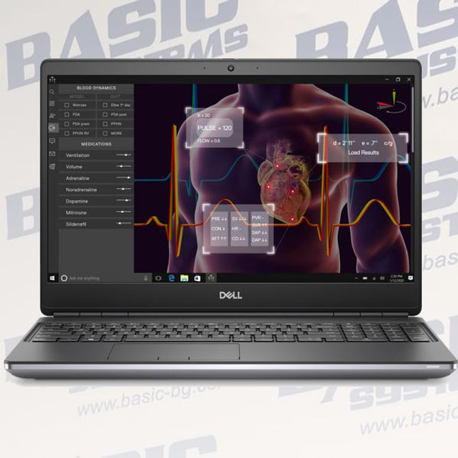 DELL Precision 7750 Лаптоп втора употреба - CPU i7 10850H - 6 Cores, 32GB RAM, 512GB NVMe, NVIDIA Quadro RTX 3000 - 6GB