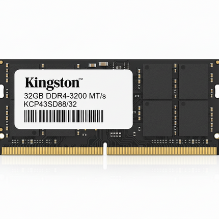 Памет за лаптоп втора употреба Kingston 32GB DDR4 3200MT/s Non-ECC Unbuffered SODIMM (KCP432SD8/32)
