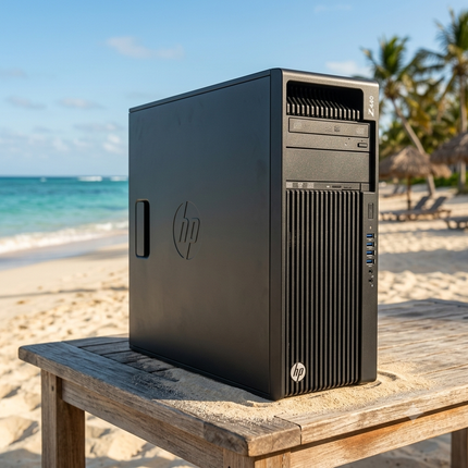 HP Z440 Работна станция втора употреба - CPU Xeon E5-1650v4, 64GB RAM DDR4, 512GB SSD,  NVIDIA Quadro M4000