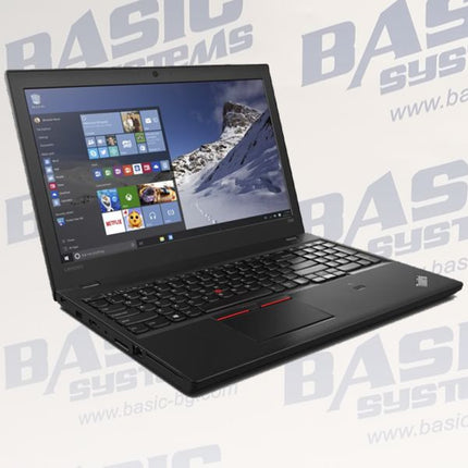 Lenovo ThinkPad T560 Лаптоп втора употреба - CPU i7-6600U, 16GB RAM DDR3, 240GB SSD, HD Graphics 520, FHD (1920x1080), IPS