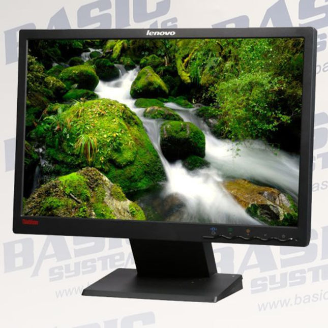 Lenovo ThinkVision L194W 19" Монитор втора употреба - (1440 x 900, TN - матрица, VGA, DVI)