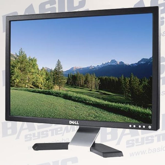 22" Монитор втора употреба DELL E228WFPC - (1680 x 1050; TN – матрица, VGA, DVI-D)