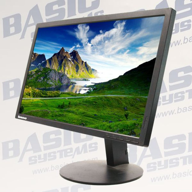Lenovo ThinkVision T2224pD 22" Монитор втора употреба - (1920 x 1080; IPS - матрица; DisplayPort, VGA, HDMI, USB 3.0)