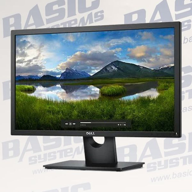 24" Монитор втора употреба DELL E2417H - (1920 x 1080, IPS - матрица, VGA, DisplayPort)