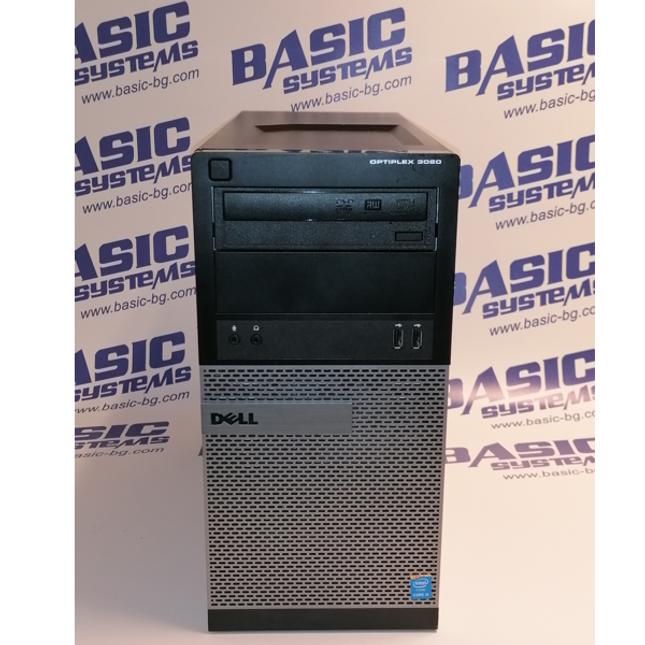Компютър втора употреба DELL OptiPlex 3020 Tower - CPU i5-4570, 8GB RAM, 500GB HDD, HD Graphics 4600