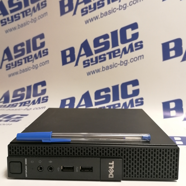Компютър втора употреба DELL OptiPlex 3020 micro - CPU i3-4160T 3,10GHz, 4GB RAM, 128GB SSD, HD Graphics 4400