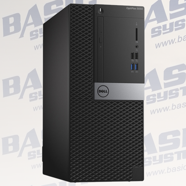 DELL OptiPlex 5050 Tower Компютър втора употреба -  i5-6500 3,20GHz, 8GB RAM DDR4, 128GB SSD M2, HD Graphics 530 (HDMI, Display Port) Портове: 10 External USB: 6 x 3.1 Gen 1 (2 Type-A front/4 Type-A rear) and 4 x 2.0 (2 Type-A front/2 Type A rear - 1 front with PowerShare); 2 Internal USB 2.0; 1 RJ-45; 1 Serial; 2 Display Port 1.2; 1 HDMI 1.4; 2 PS/2; 1 UAJ, 1 Line-out; 1 VGA (optional)  Кутия: Tower (240W) 