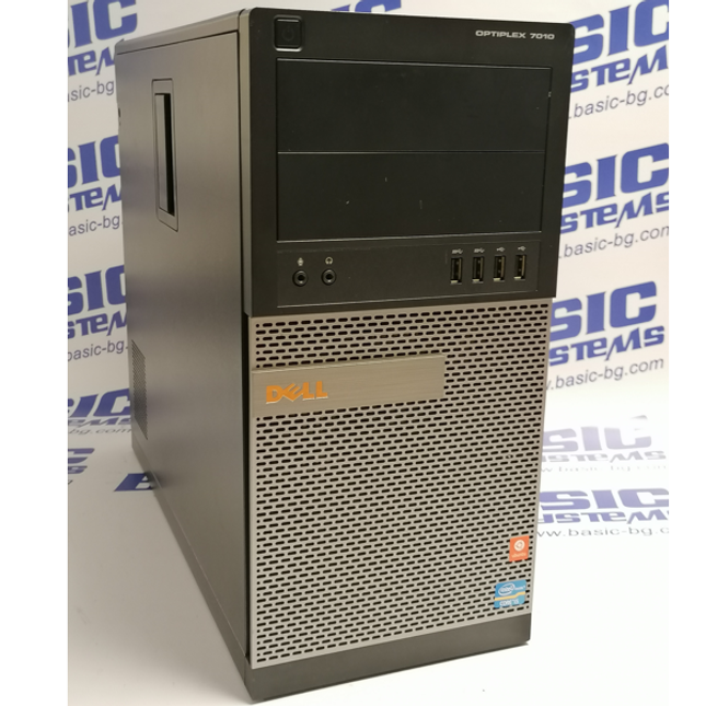 Компютър втора употреба DELL OptiPlex 7010 Tower - CPU i5-3470, 4GB RAM, 500GB HDD, HD Graphics 2500