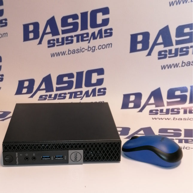 Компютър втора употреба DELL OptiPlex 7040 Micro - CPU i5-6500T 2,50GHz, 8GB RAM DDR4, 500GB HDD, HD Graphics 530