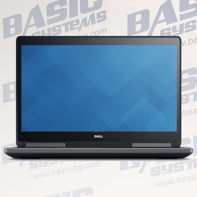 DELL Precision 7720 Лаптоп втора употреба - CPU i7 7820HQ, 32GB RAM DDR4 , 512GB SSD NVME,  NVIDIA Quadro P3000-6GB, IPS, FHD