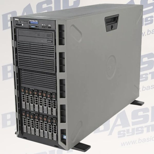Dell PowerEdge T630 16 x 2.5" Tower Server - CPU INTEL Xeon E5-2609 V3 (six cores), 64GB RAM, 2x600GB HDD, Matrox G200 - Сървър втора употреба