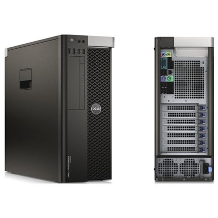 Работна станция втора употреба DELL Precision T3610- CPU Xeon E5-1620v2, 128GB RAM, 2x500GB HDD, Quadro P2000