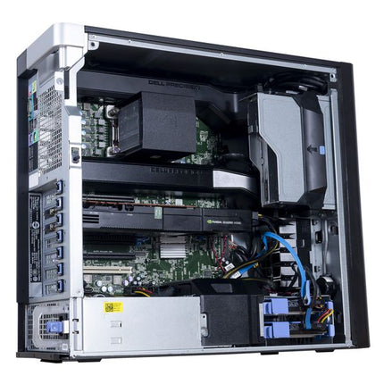 Работна станция втора употреба DELL Precision T3610- CPU Xeon E5-1620v2, 128GB RAM, 2x500GB HDD, Quadro P2000