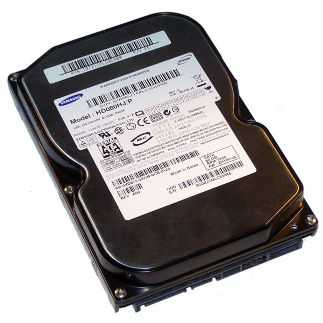 Твърд диск за компютър втора ръка - SATA - 80GB
