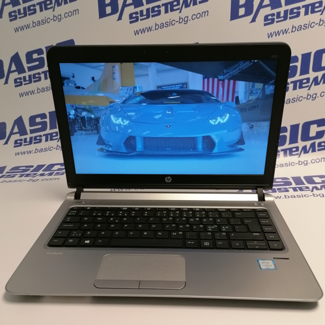 Лаптоп втора употреба HP ProBook 430 G3  - CPU I5 6200U, 2,3Ghz, 4GB RAM, 128GB SSD,  HD Graphics 520