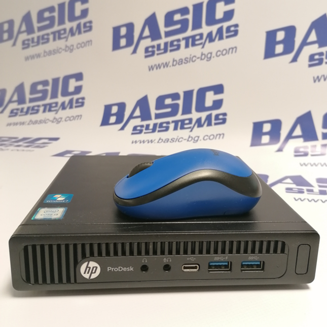 Компютър втора употреба HP ProDesk 600 G2 DM - CPU i3-6300T, 16GB DDR4 RAM, 128GB SSD, HD Graphics 530