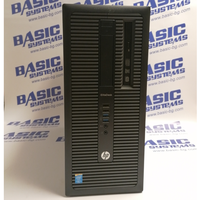 Компютър втора употреба HP EliteDesk 800 G1 i5-4590s 3.00GHz, 16GB, 240GB SSD + 500GB HDD, HD Graphics 4600