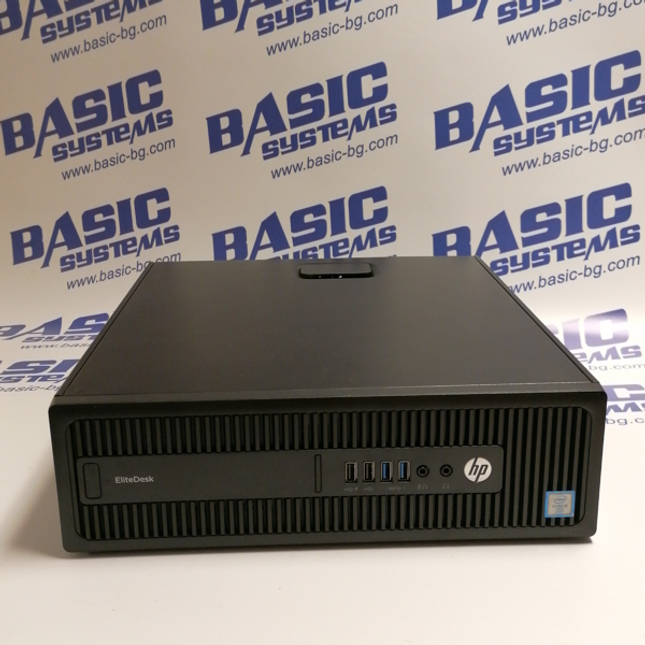 Компютър втора употреба HP EliteDesk 800 G2 desktop - CPU i5 6500 - 3.20 GHz, 8GB RAM, 256GB SSD + 500GB HDD, HD Graphics 530