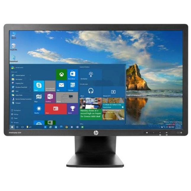 23" Монитор втора употреба HP EliteDisplay E231 - (1920 x 1080; TN – матрица; DisplayPort)