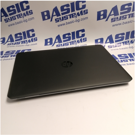 Лаптоп втора употреба HP ProBook 650 G1 - CPU i5-4300М, 4GB RAM, 128GB SSD, HD Graphics 4600. Поглед отгоре при затворен дисплей.