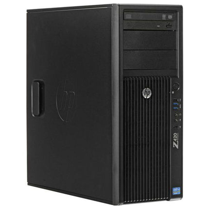 Работна станция втора употреба HP Z420- CPU Xeon E5-1620v2, 24GB RAM, 256GB SSD, Quadro 4000