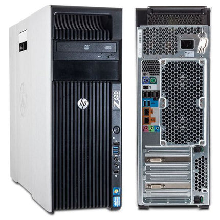 Работна станция втора употреба HP Z620 - CPU Xeon E5-2640 (6 cores), 24GB RAM, 256GB, Quadro 2000
