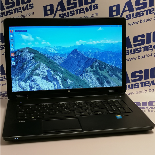 Лаптоп втора употреба HP ZBook 17 G2 - CPU i7-4810MQ, 16GB RAM, 256 GB SSD, Quadro K3100M(4GB), Процесор: Intel i7-4810MQ - 2.80GHz (4 cores, 8 threads, 6MB Smart кеш, Turbo Frequency - 3,80GHz) Памет: 16GB DDR3 Твърд диск: 256GB SSD Оптично устройство: DVD-RW Видео карта: NVIDIA Quadro K3100M - 4GB GDDR5, 256 bit, 768 cores Дисплей: 17.3” diagonal LED-backlit HD+ SVA anti-glare (1600 x 900). Тегло: 3,48 килограма 