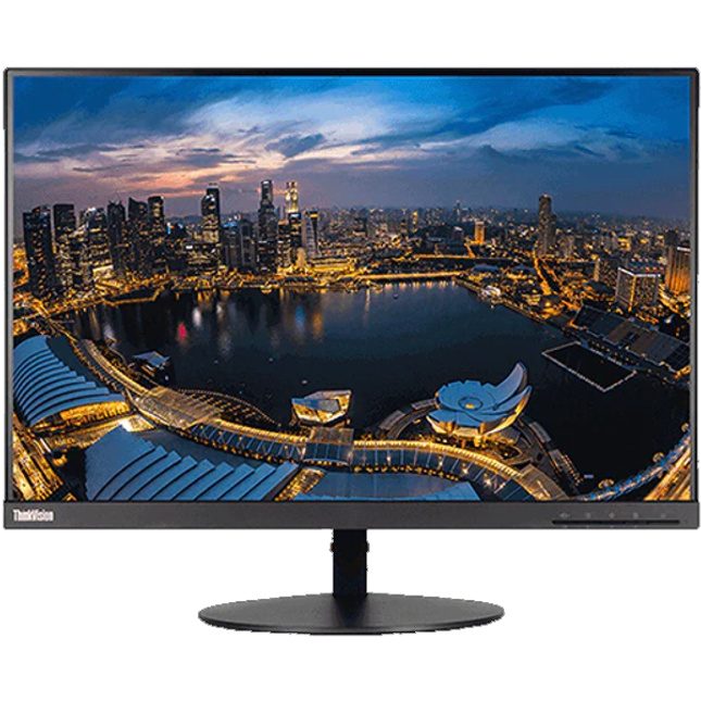 24" Монитор втора употреба Lenovo Thinkvision T24d-10 - (WUXGA, 1920 x 1200, IPS - матрица, DisplayPort, VGA, HDMI, 5x USB 3.0)