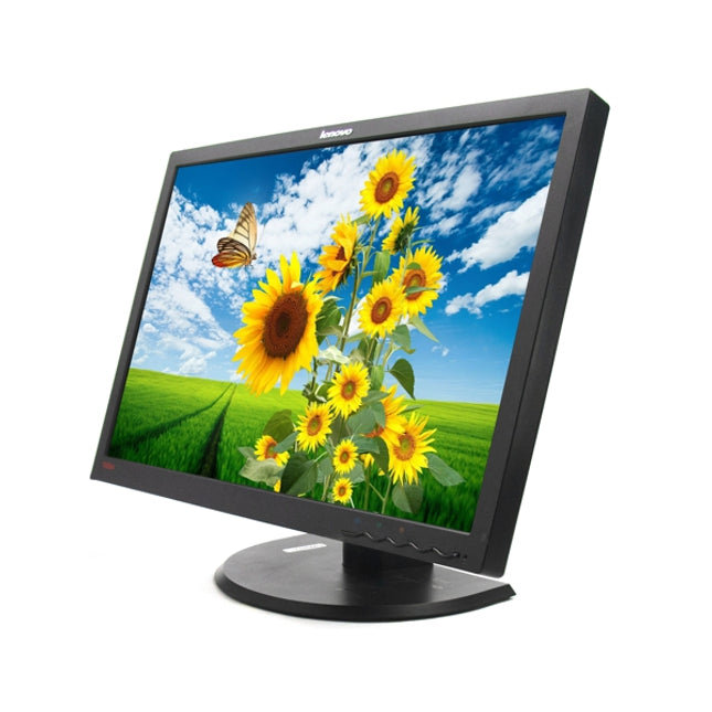24" Монитор втора употреба Lenovo LT2452p - (1920 x 1200, IPS - матрица, DisplayPort, VGA, DVI)