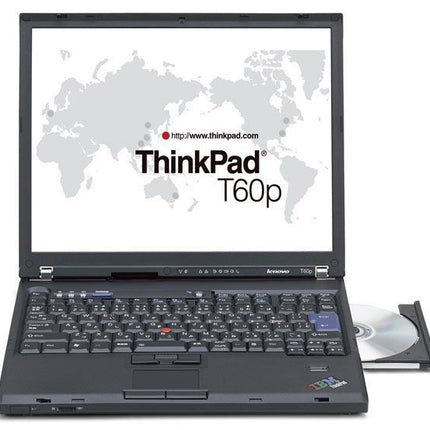 Лаптоп втора употреба Lenovo ThinkPad T60 - CPU Т2400, 4GB RAM, 320GB HDD