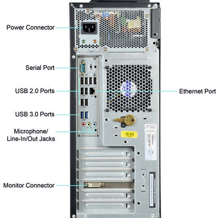 Работна станция втора употреба Lenovo ThinkStation S30 - CPU Xeon E5-1620, 24GB RAM, 250GB HDD, Quadro 2000