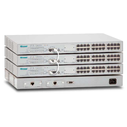 Управляем суич Micronet SP1678 - 24 порта