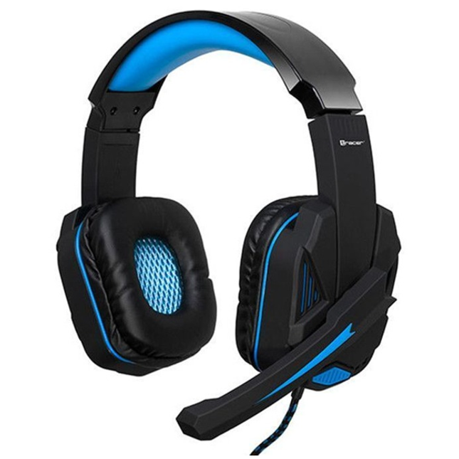 Слушалки с микрофон Tracer Battle Heroes - Xplosive blue