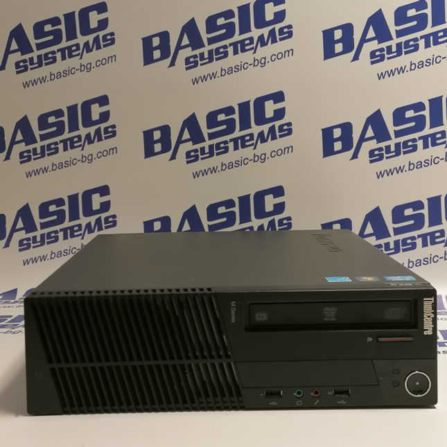 Компютър втора употреба Lenovo ThinkCentre M81 - CPU i5-2400, 4GB RAM, 250GB HDD, HD Graphics 2000