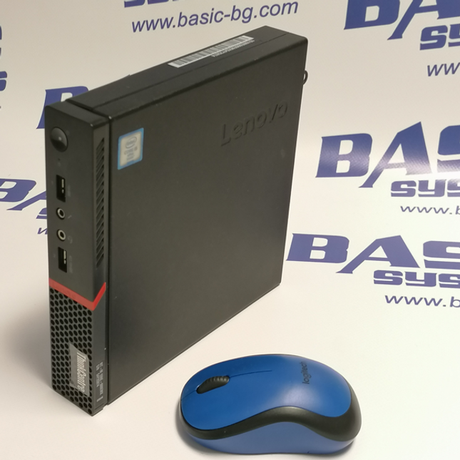 Компютър втора употреба Lenovo ThinkCentre M900 tiny - CPU i5 6500T, 8GB RAM, 128GB SSD М2, HD Graphics 530