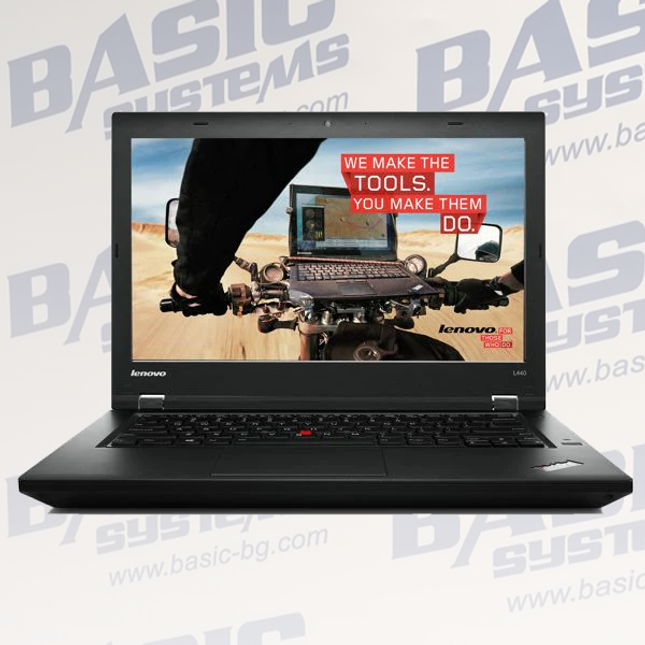 Lenovo ThinkPad L440 Лаптоп втора употреба - CPU i5-4200М, 8GB RAM, 256GB SSD, HD Graphics 4600