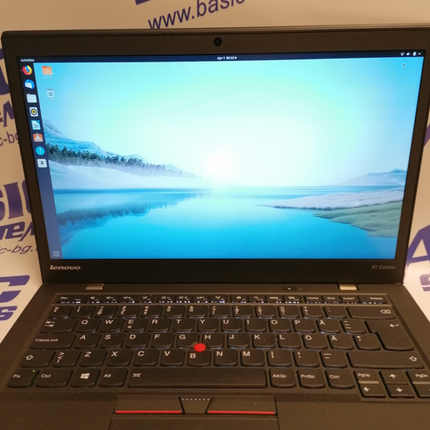 Лаптоп втора употреба Lenovo ThinkPad X1 Carbon (3rd Gen)  - CPU i7-5500U, 8GB RAM, 256 GB SSD, HD Graphics 5500
