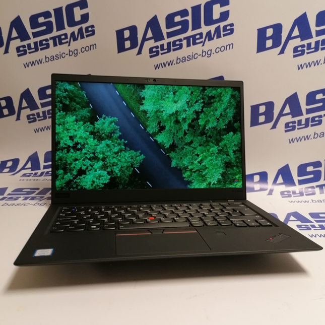 Лаптоп втора употреба Lenovo ThinkPad X1 Carbon (6th Gen)  - CPU i7-8550U, 16GB RAM, 256 GB SSD, HD Graphics 620, TOUCH