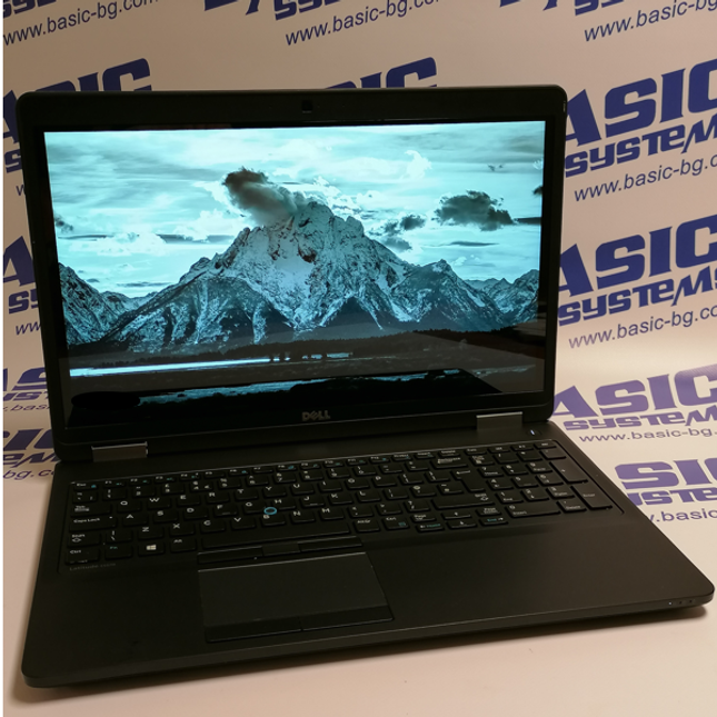Лаптоп втора употреба DELL Latitude E5550 - CPU i5 5300U – 2,30GHz, 16GB RAM, 512GB SSD, HD Graphics 5500, IPS (1920x1080), THOUCH - отпред