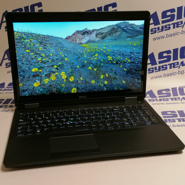 Лаптоп втора употреба DELL Latitude E5570 - CPU i5 6300U – 2,30GHz, 8GB RAM DDR4, 256GB NVMe, HD Graphics 520, IPS (1920x1080), THOUCH