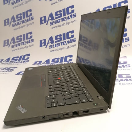 Лаптоп втора употреба Lenovo ThinkPad T460 - CPU i5-6300U, 8GB RAM, 128GB SSD, HD Graphics 520, (1920x1080), IPS