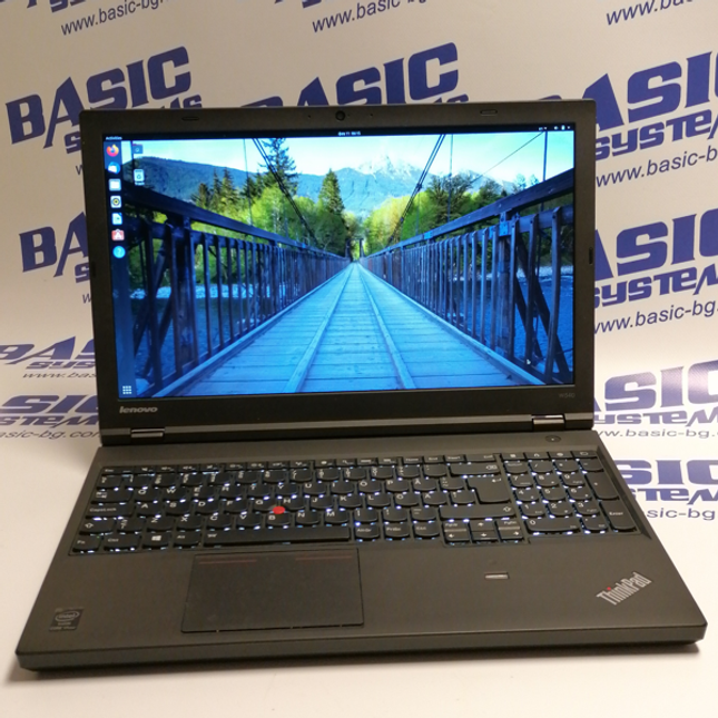 Лаптоп втора употреба Lenovo ThinkPad W540 - CPU i7-4800MQ, 16GB RAM, 256GB SSD + 1000GB HDD, Quadro K2100M 2GB