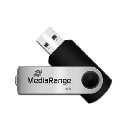 Флаш памет MediaRange USB 2.0 4GB - MR907