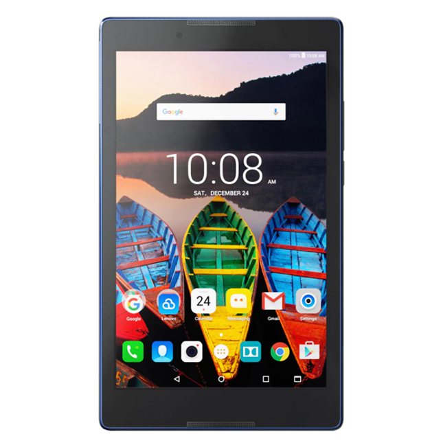 Модел: Lenovo Tab 3 TB3-850M Процесор: Quad-core 1.0 GHz Cortex-A53 Чипсет: Mediatek MT8161 (28 nm) РАМ памет: 2 GB RAM памет: 16 GB Слот за карта: microSDXC (uses shared SIM slot) Видео ускорител: Mali-T720MP2 Размер на дисплея: 8.0 inches, 185.6 cm2 Технология на дисплея: IPS LCD, touchscreen